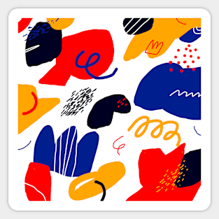 Abstraction #17 Sticker